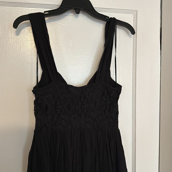 Free People women’s Caught Your Eye black maxi dress, size 8; NWT - Picture 7 of 7